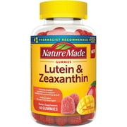 Nature Made Lutein and Zeaxanthin Gummies Mango -- 40 Gummies