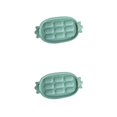 thumbnail image 1 of Matsuzay Herramientas para hornear salchichas, molde de comida, bandejas ligeras de silicona para picar, bandeja de almacenamiento, estilo de Verde 2Conjunto, 1 of 6