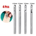 thumbnail image 1 of Kit de Perforation de Forme Ronde en Cuir 4 Pcs/lot Bracelet de Montre Outils DIY Creux, 1 of 11