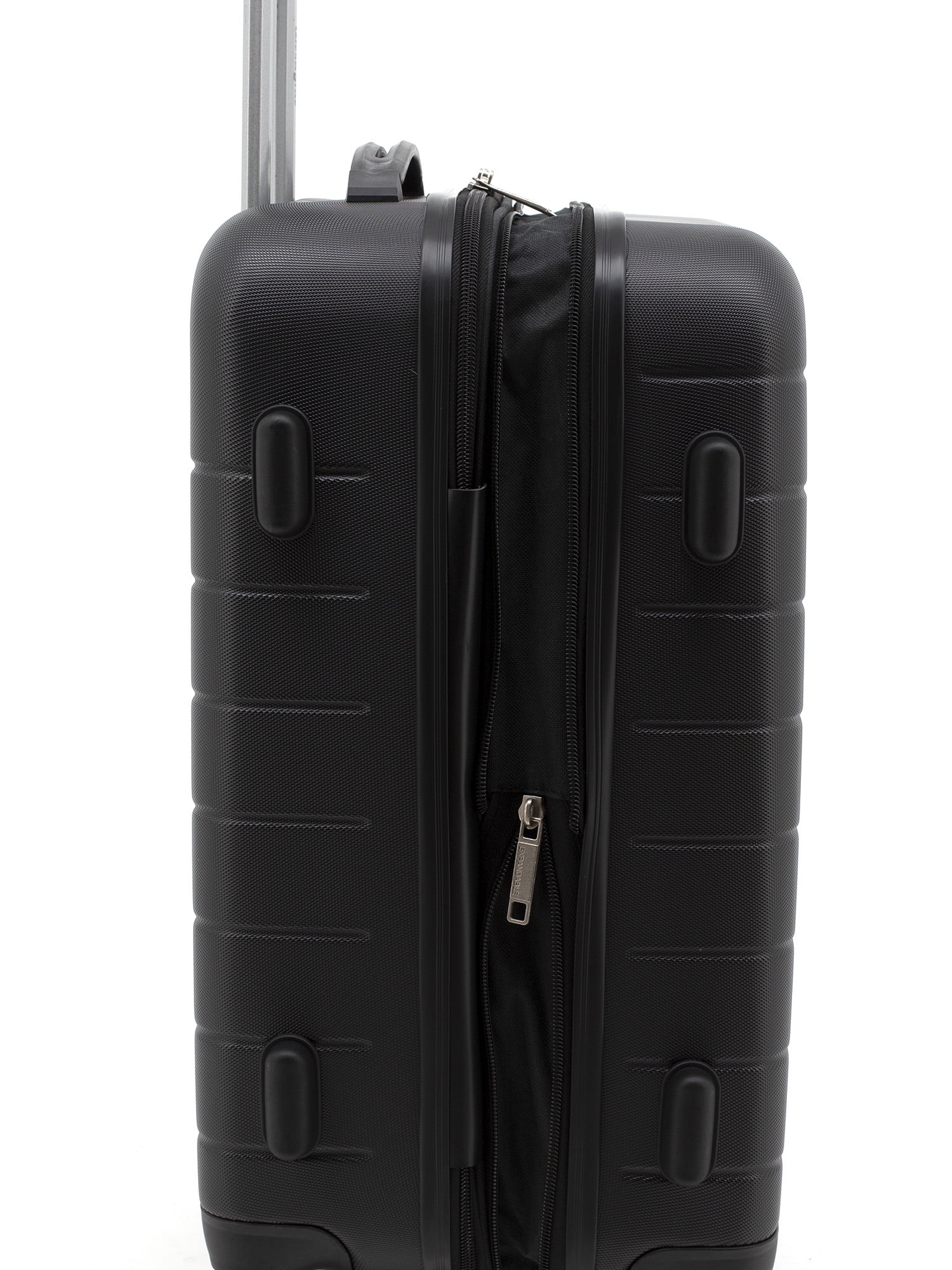 Wrangler 20" Unisex Hardside Spinner Rolling Luggage, Black