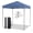 Blue,6.6x6.6FT, variant on BarefHaven 10x10 Ft Pop Up Canopy, Easy Set-up Instant Tent with Center Lock, Carry Bag, Rotatable Feet, 8 Stakes, 4 Ropes, Outdoor Canopy Tent for Beach, Camp, Patio, Market (White)