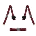 thumbnail image 1 of AMC 1958-1988 Avion 3 Points Burgandy Kit Ceinture de Sécurité Rétractable - 3 Ceintures, 1 of 1