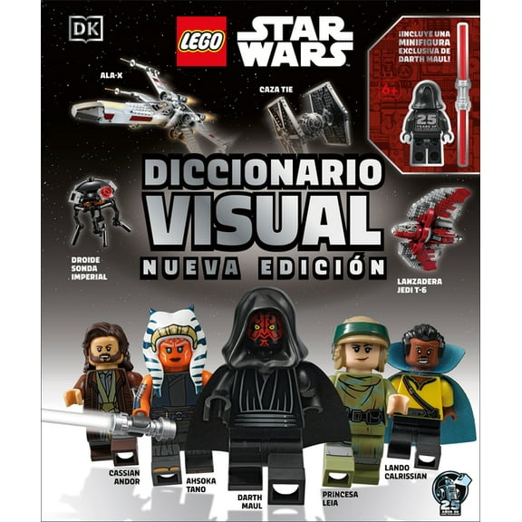 Lego Star Wars Diccionario Visual: Nueva EdiciÃ³n (Visual Dictionary Updated Edition): Con Una Minifigura Exclusiva de Le, (Paperback)