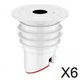 thumbnail image 1 of 6x Sello De Tubo De Drenaje Sello Desodorante De Silicona Para Fregadero De Inodoro Fregona Drenaje De Piscina 73mm X 64mm, 1 of 10