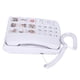 thumbnail image 5 of Teléfono del Botón Grande del auricular, SOS One Touch Dial Photo Memory Teléfono Con Cable Fácil de Leer el Número de Energía Que Ahorra Energía Para Personas Mayores, 5 of 7
