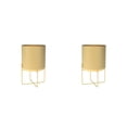thumbnail image 1 of Soporte para plantas Advancent dorado con maceta Tipo de piso multifuncional, 1 of 6