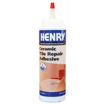 6 OZ Squeeze Bottle Henry Ceramic Tile Repair Adhesive Only (Best Adhesive To Repair Ceramics)