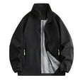 thumbnail image 1 of Veste Imperméable pour Femmes, Coupe-Vent pour Randonnée, Manteau Décontracté Extérieur à Manches Longues, 1 of 2