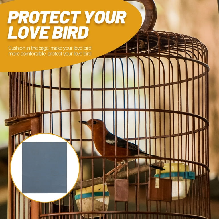 Gravel Paper for Bird Cage 10 Pack 9 x 11 Gravel Liner Paper Sand Sheets Bird Cage Liners Walmart