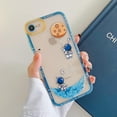 thumbnail image 4 of Compatible with iPhone SE 2022/2020 Case,iPhone 8 Clear Case Women Girls Cute Astronaut Case Camera Lens Protection Soft Silicone Shockproof Case for iPhone 7 4.7 inch (Blue), 4 of 12