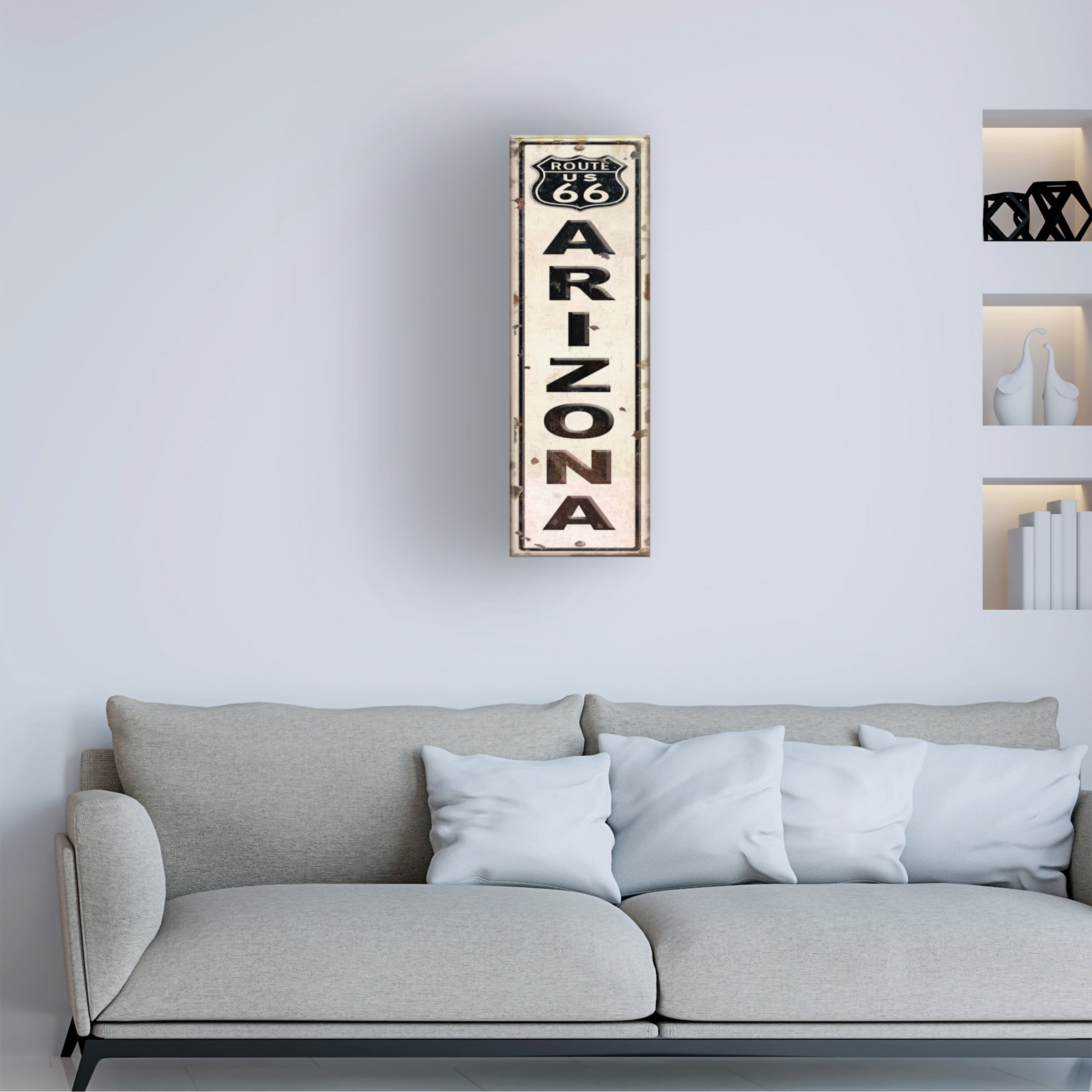 RetroPlanet 'Route 66 AZ' Canvas Art