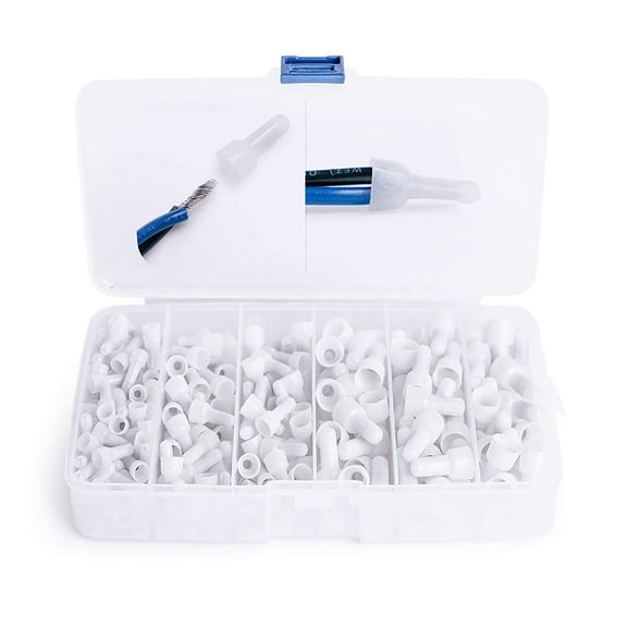 Wirefy 280 PCS Closed End Crimp Connectors - Wire End Caps - Gauge