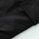 thumbnail image 5 of Ceisia Men Gift Solid Color Fleece Casual Loose Drawstring Multi Pocket Work Pants Elastic Cuff Long Trousers, 5 of 9