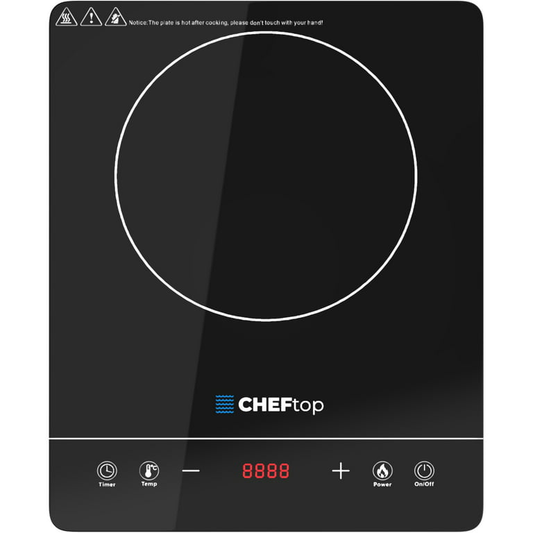 Cheftop Single Burner Induction Cooktop Portable 120V Digital