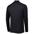 thumbnail image 3 of Men's Levelwear Black Los Angeles Lakers Nano Engineered Knit Fabric Quarter-Zip Jacket, 3 of 3