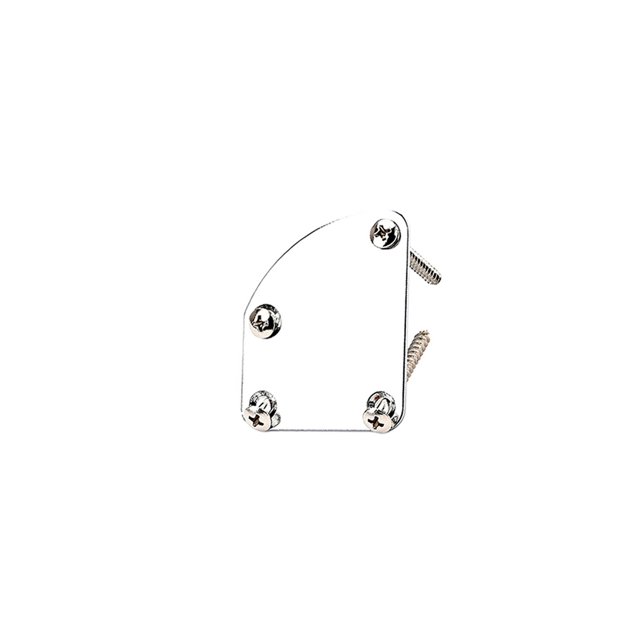 Dalazy 4 Holes Guitar Neck Plate Mounting with Screws Instrument Repairing Board Maintenance Accessory Professional Learner Type 1