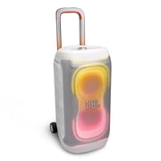 JBL PartyBox 330 Portable Party Speaker Bundle with gSport Cargo Sleeve (White)