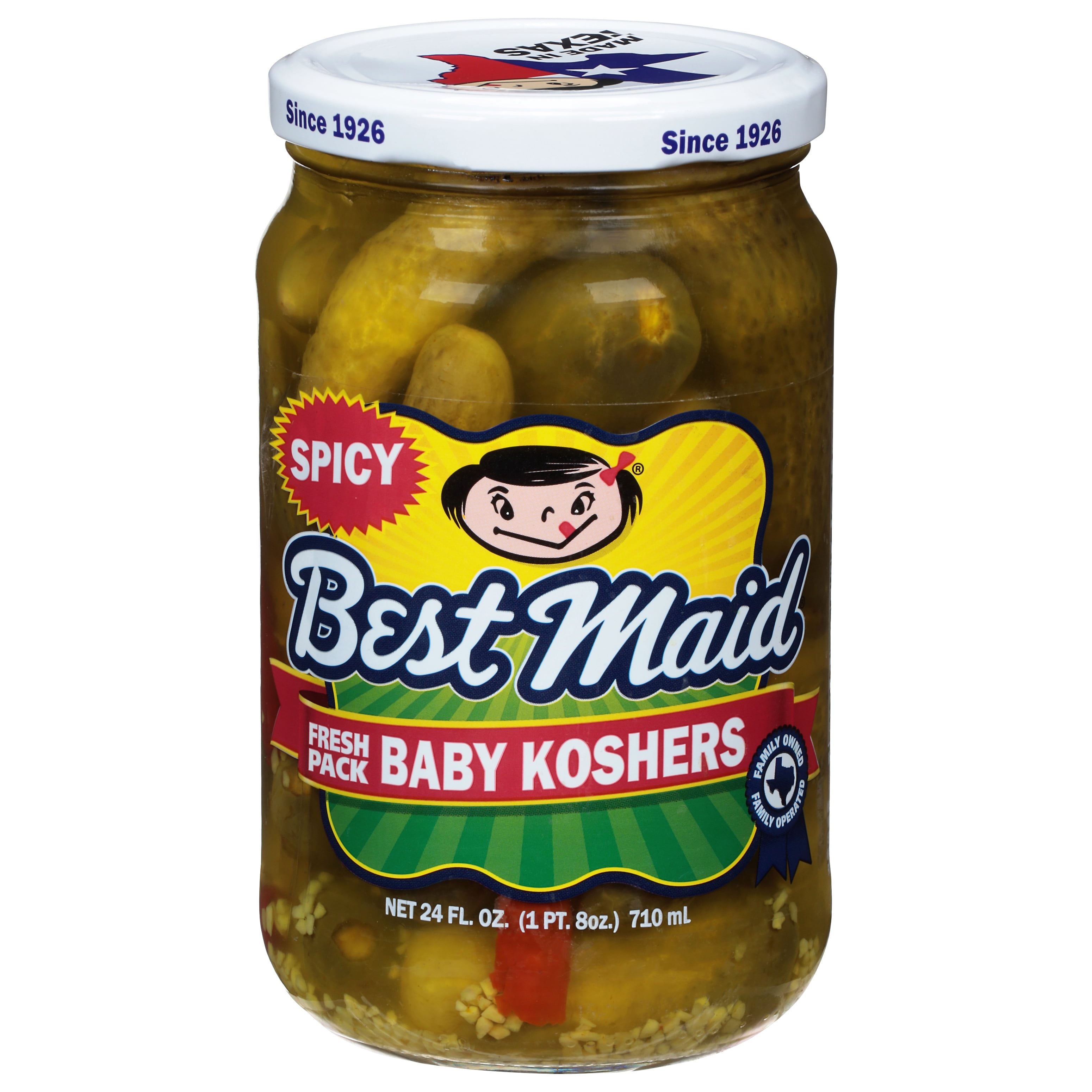 Best Maid Baby Kosher Pickles 24oz