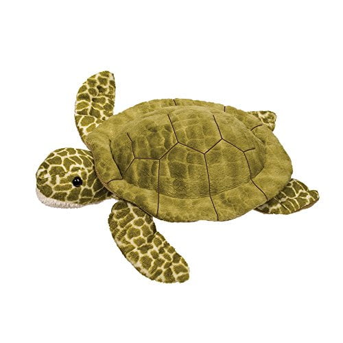 Douglas Toys Pebbles Turtle Plush Stuffed Animal Toy, 9'