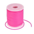 thumbnail image 5 of Uxcell Rubber Cord 27 Yards 3mm Dia 1.5mm Hole Dark Rose Red Hollow Tubing for DIY Craft Making, 5 of 6