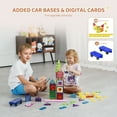 thumbnail image 3 of VEVOR Magnetic Tiles Magnetic Building Toy 121 PCS Magnet Blocks for Kids 3D Set, 3 of 9
