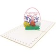 thumbnail image 3 of DAMAIE Easter Greeting Cards Set, Creative Popup Gift Card Empty 3D Rabbit Holiday Card And Egg Popup Card For Adult Kids, 3 of 4