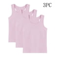 thumbnail image 2 of ZACPNCV 3 Pack Girls Boys Tank Tops Racerback Sleeveless Athletic Shirts UPF 50+ Quick Dry Crew Neck Casual Summer T-Shirt Kids Teen Undershirts 1-13 Years, 2 of 8