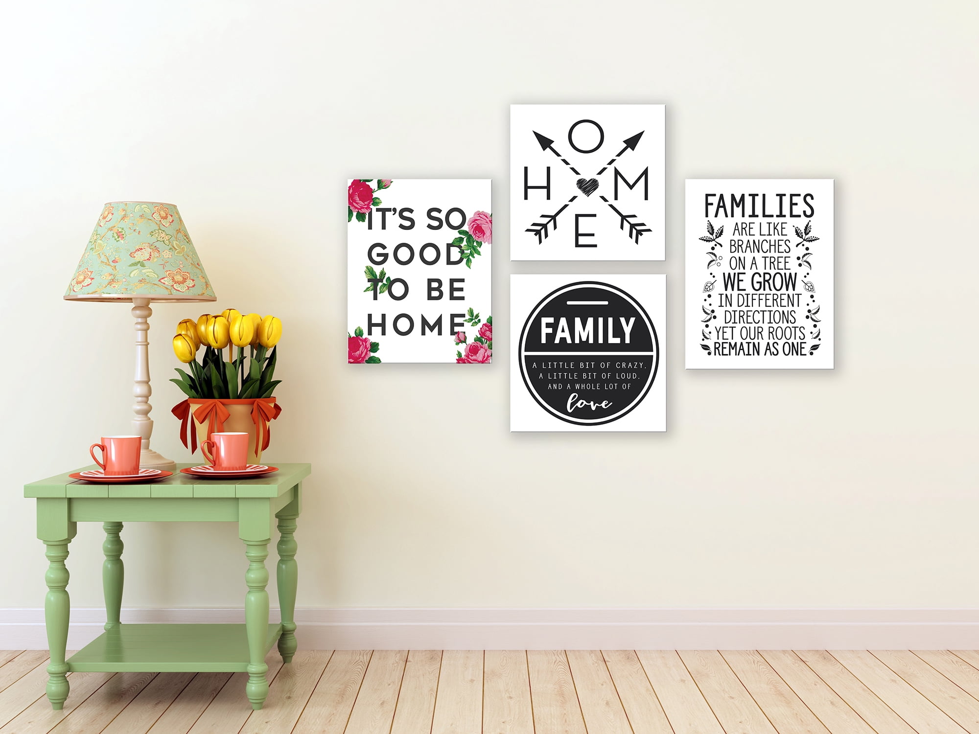 The Stupell Home Decor Collection Family is a Bit of Crazy a Whole Lot of Love Wall Art