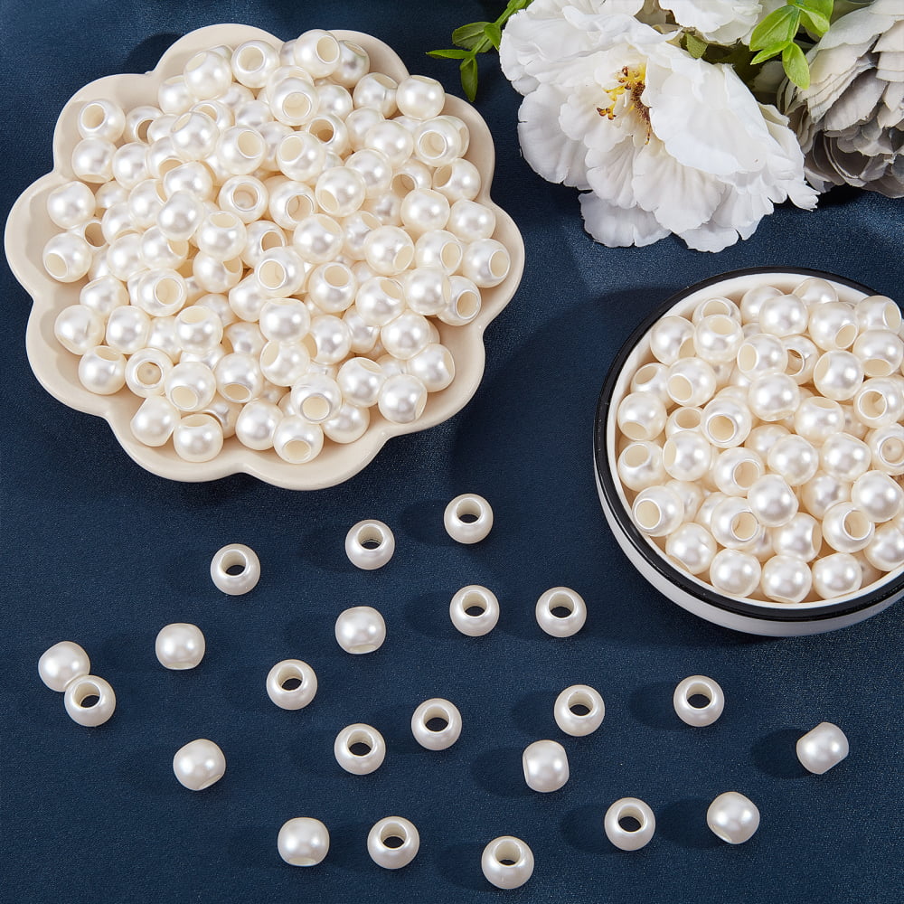 5mm Round Pearl / Faux Pearl / Fake Pearl / ABS Pearl Beads (Cream