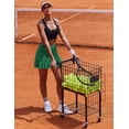 thumbnail image 4 of Ekouaer Tennis Skort for Women High Waisted Athletic Skirts Lightweight Golf Skort with Shorts Pocket Workout Pickleball Cheer Skirt, 4 of 7