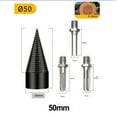 thumbnail image 1 of Electric Hand Drill Splitting Drill Bit High Carbon Steel Wood Splitter Tool, 1 of 8