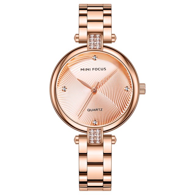 MINI FOCUS Reloj de cuarzo clásico para mujer Reloj de pulsera de moda para mujer