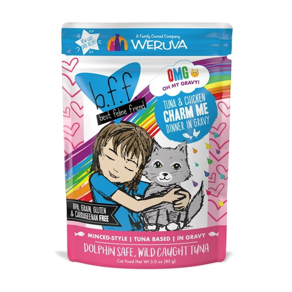 B.F.F. OMG - Best Feline Friend Oh My Gravy!, Tuna & Chicken Charm Me