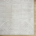 thumbnail image 3 of Livabliss Washable Rugs for Living Room, 7x9 Fossay Shag Modern Light Beige Area Rug, Bedroom Dining Room Home Decor Stain Resistant Carpet (6'7" x 9'), 3 of 6