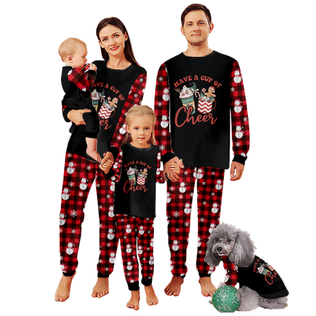 

Family Pajamas for Family Sleepwear Set for Adults and Kids