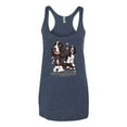 thumbnail image 2 of If It's Not an English Springer Spaniel It's Just a Dog Gift | Womens Dog Lover Premium Tri-Blend Racerback Tank Top, Vintage Navy, Medium, 2 of 3