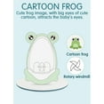 thumbnail image 5 of Frog Shape Hanging Baby Boy Standing Urinal, Portable Potty Trainer for Toddlers 8 Months-6 Years with Hanging Design, Cute Cartoon Safe Pp Material Encourages Independence, 5 of 9