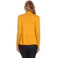 thumbnail image 5 of Women's Casual Long Sleeve Drape Front Open Jacket Cardigan, 5 of 7