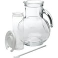thumbnail image 3 of Bormioli Rocco Kufra Jug with Ice Container and White Lid, 72-3/4-Ounce, 3 of 8