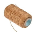 thumbnail image 3 of Uxcell Leather Sewing Thread 273 Yards 150D/1mm Waxed Cord Khaki, 3 of 5