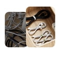 thumbnail image 6 of 5Pcs Silicone Cable Ties Cord Ties Cord Wrap Cable Ties Reusable Cord Wraps for Electrical Cord Organizers for Earphone, 6 of 8