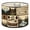 Color 4, variant on Linen Drum Lampshades Rustic Cabin Fishing Adventure Canoe Mountains Wildlife 13"x13"x10" Light Shade for Table Lamps Floor Lamp Shades Lampshade Replacement Assembly Required