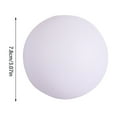thumbnail image 2 of Floating Pool LED Ball Light, 16 RGB Colors Changing Glow Balls with Remote Control, IP68 Waterproof Light Up Balls for Pool Beach Garden Party Decor(78mm), 2 of 2