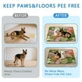 thumbnail image 6 of Hawaiian Print Dog Potty Pads Reusable Washable, Absorbent Pee Pad with Secure Hold Bottom for Tile and Laminate (Hawaiian plant patterns, 72" x72"), 6 of 8