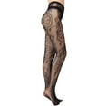 thumbnail image 3 of HBFAGFB Bas Résille pour Femmes Culottes Taille Haute Longues en Soie, 3 of 4