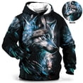 thumbnail image 3 of Sudadera con capucha vintage de tigre para hombre, camisetas con estampado 3D, sudadera con capucha de manga larga con gráficos de tigre y animales a la moda, camisetas de gran tamaño para hombre, 3 of 5