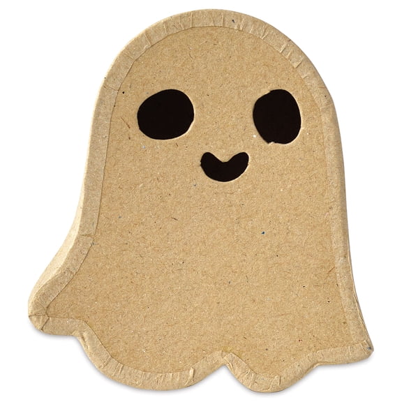 DecoPatch Paper Mache Box - Small Ghost, 4-1/2" x 9-1/2" x 10"