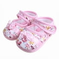 thumbnail image 2 of KOOYET Girls Flowers Bow Kids Toddler Shoes Spring Autumn Children Footwear First Walkers, 2 of 6