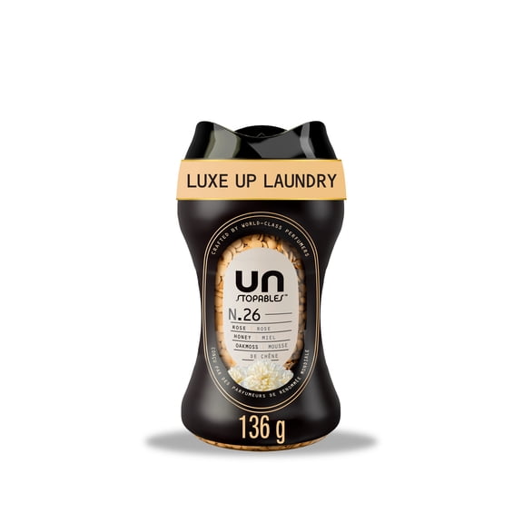 Downy Unstopables Unlimited Collection In-Wash Laundry Scent Booster Beads, No. 26, Fine Fragrance, Long-Lasting Fresh Scent Beads, 136 g