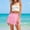 Pink, variant on Dianli Gifts Skirt Skorts Women Solid Color Multi Layer Cake Lace Stacked Short Skirt Spicy Lace Tiered Mini High Waist Playful Club Party Dancewear Evening Skirts